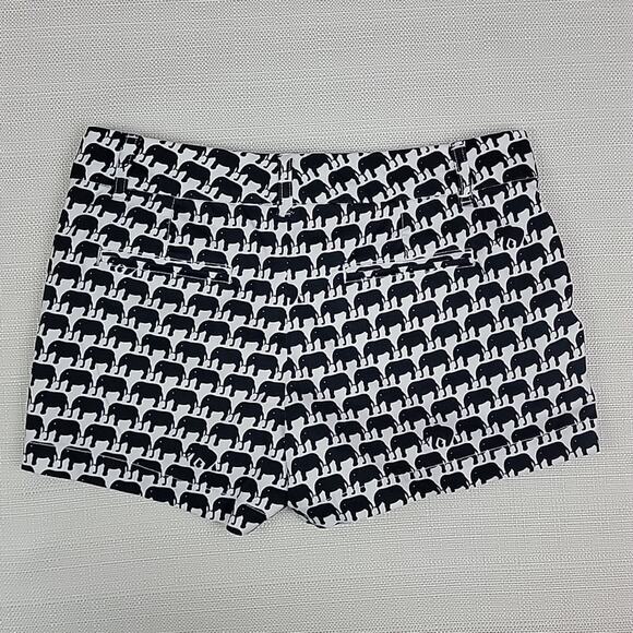 Banana Republic Milly Collection elephant print shorts 4P - Picture 5 of 12